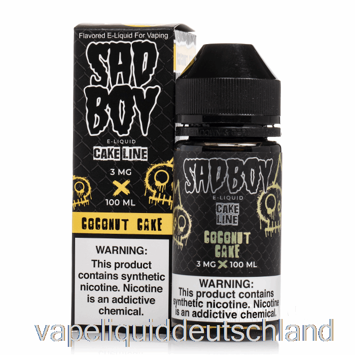 Kokosnusskuchen - Sadboy - 100 Ml 0 Mg Vape Deutschland